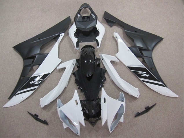 Cheapest 2006-2007 White Black Yamaha YZF R6 Motor Bike Fairings UK Cheapest 2006-2007 White Black Yamaha YZF R6 Motor Bike Fairings UK