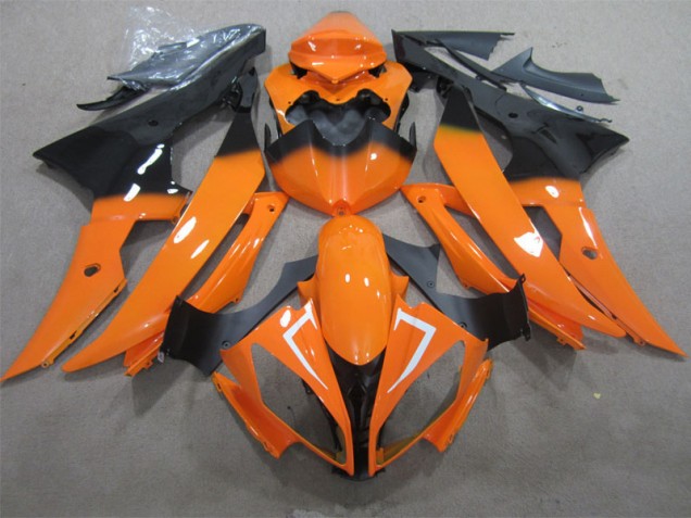 Cheapest 2008-2016 Orange Yamaha YZF R6 Motorcycle Fairings UK