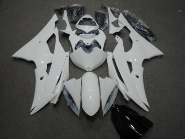 Cheapest 2008-2016 White Yamaha YZF R6 Motorcyle Fairings UK